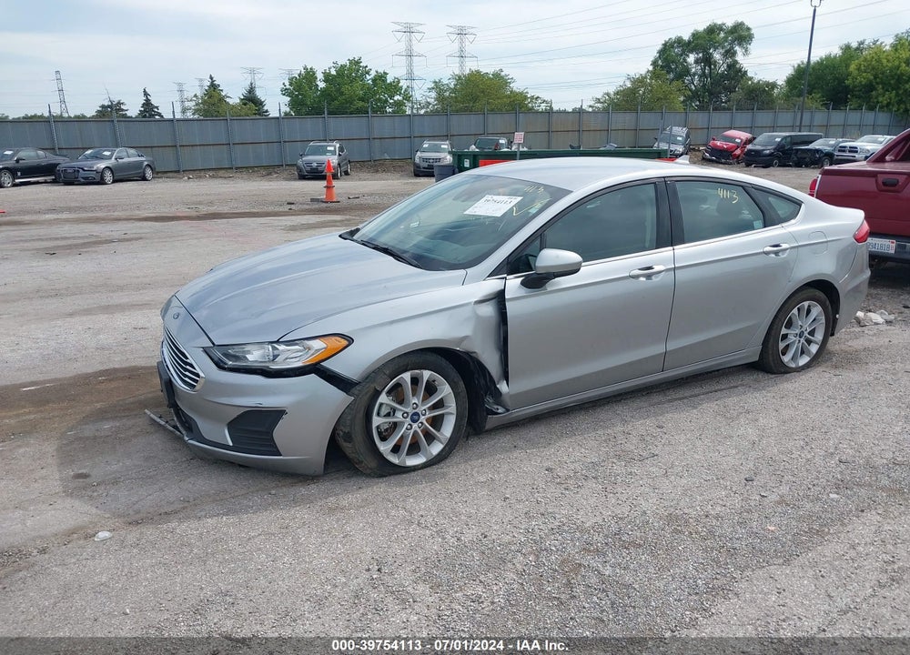 2020 FORD FUSION SE VIN: 3FA6P0HD5LR229913