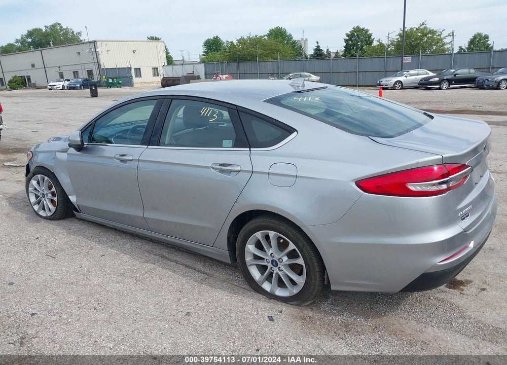 2020 FORD FUSION SE VIN: 3FA6P0HD5LR229913