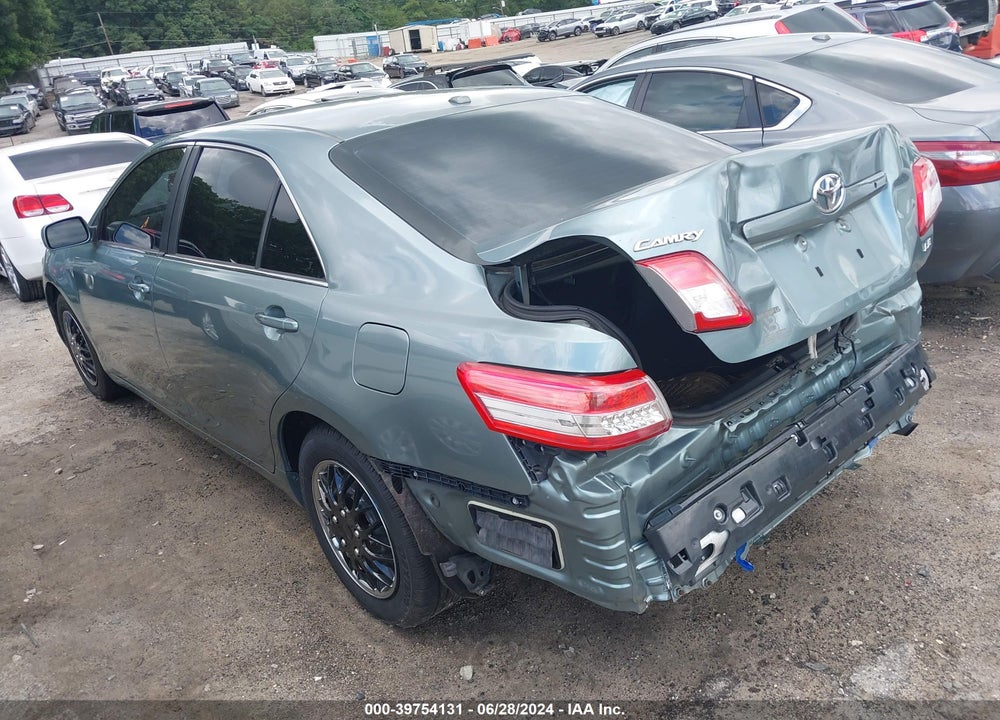 2011 TOYOTA CAMRY LE VIN: 4T1BF3EK0BU620308