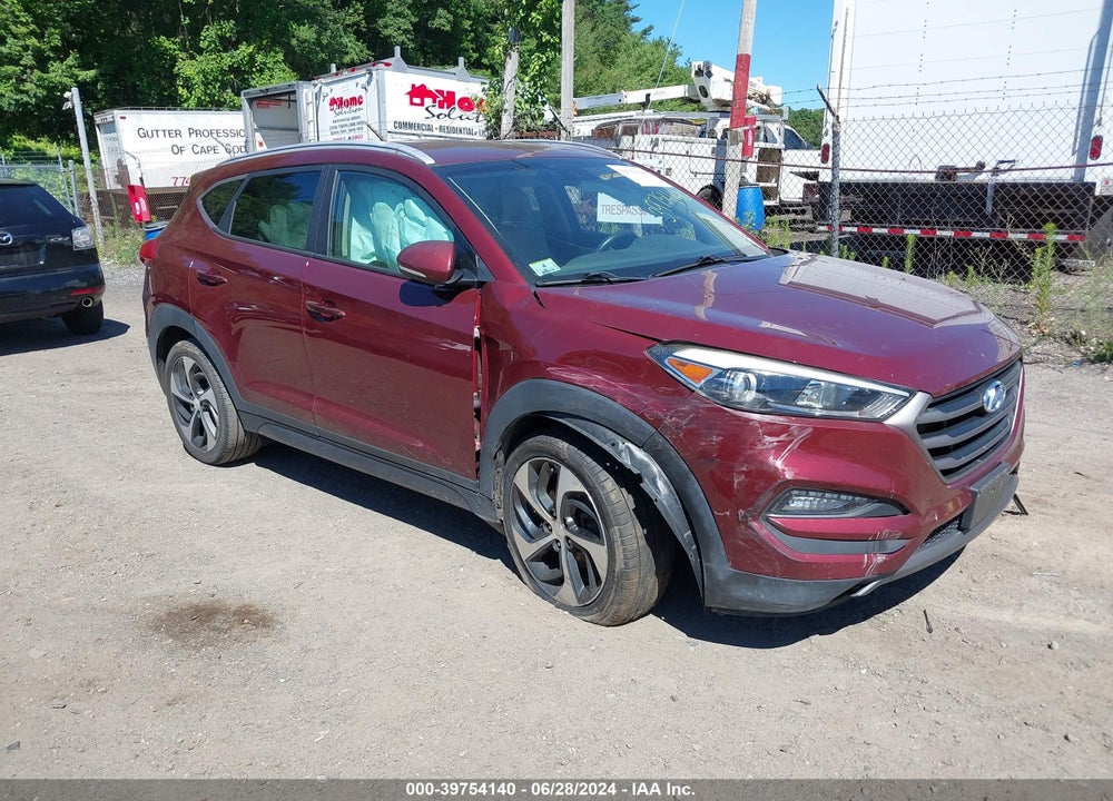2016 HYUNDAI TUCSON SPORT VIN: KM8J3CA22GU194588