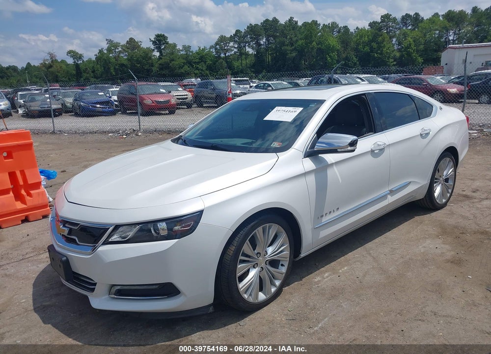 2016 CHEVROLET IMPALA 2LZ VIN: 1G1145S38GU163438