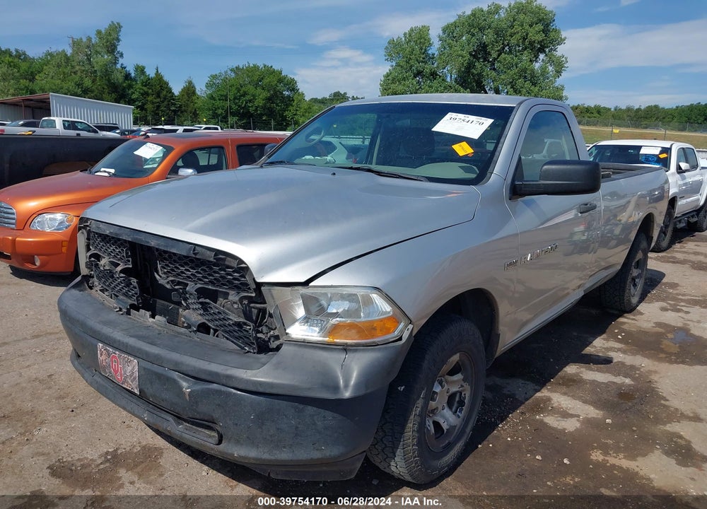 2012 RAM 1500 ST VIN: 3C6JD7DT7CG257900