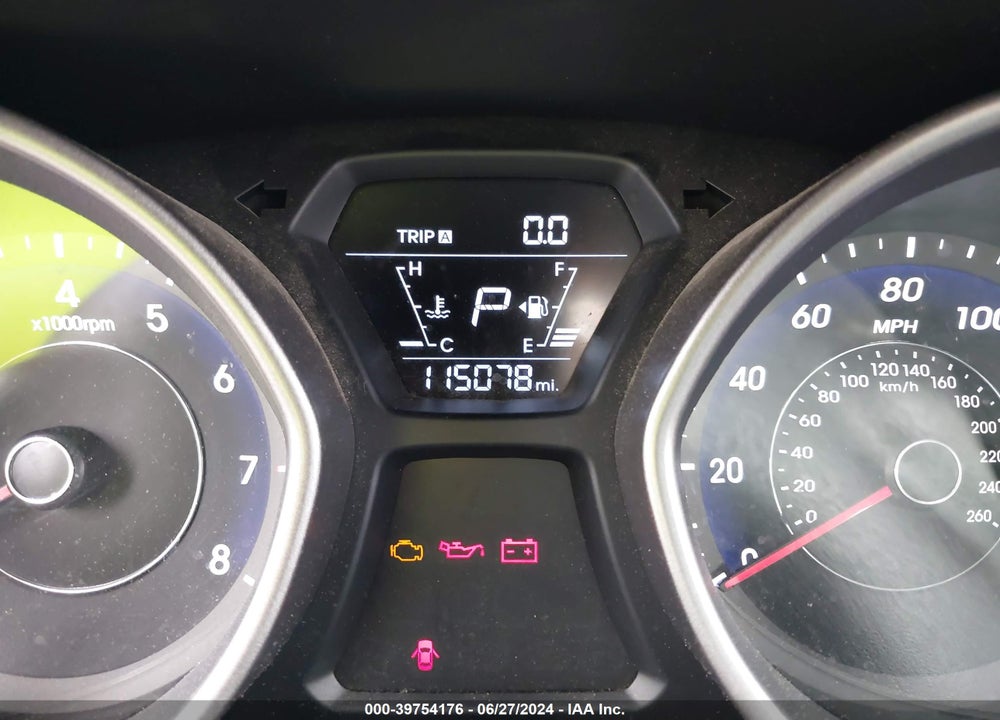 2014 HYUNDAI ELANTRA SE VIN: 5NPDH4AE4EH512625