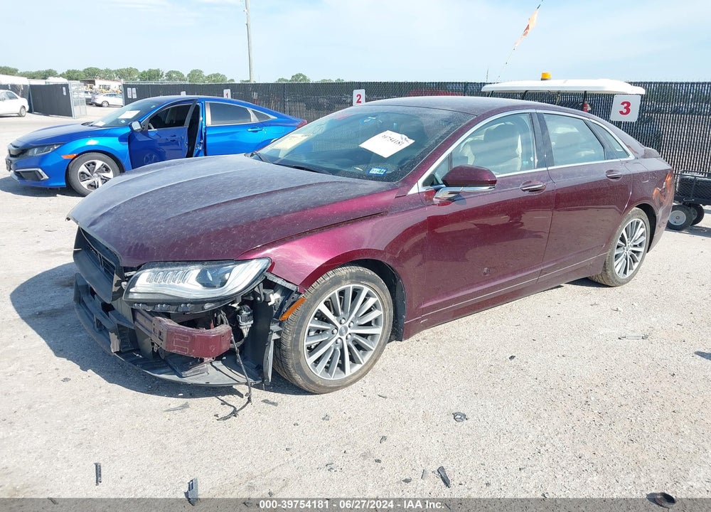 2017 LINCOLN MKZ HYBRID PREMIERE VIN: 3LN6L5KU2HR649367