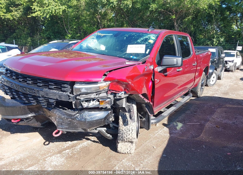 2019 CHEVROLET SILVERADO 1500 CUSTOM TRAIL BOSS VIN: 1GCPYCEF3KZ338786
