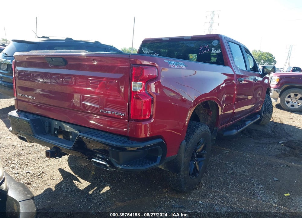 2019 CHEVROLET SILVERADO 1500 CUSTOM TRAIL BOSS VIN: 1GCPYCEF3KZ338786