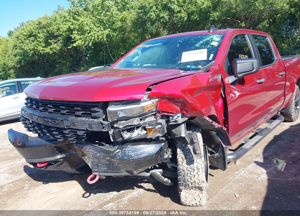 2019 CHEVROLET SILVERADO 1500 CUSTOM TRAIL BOSS VIN: 1GCPYCEF3KZ338786