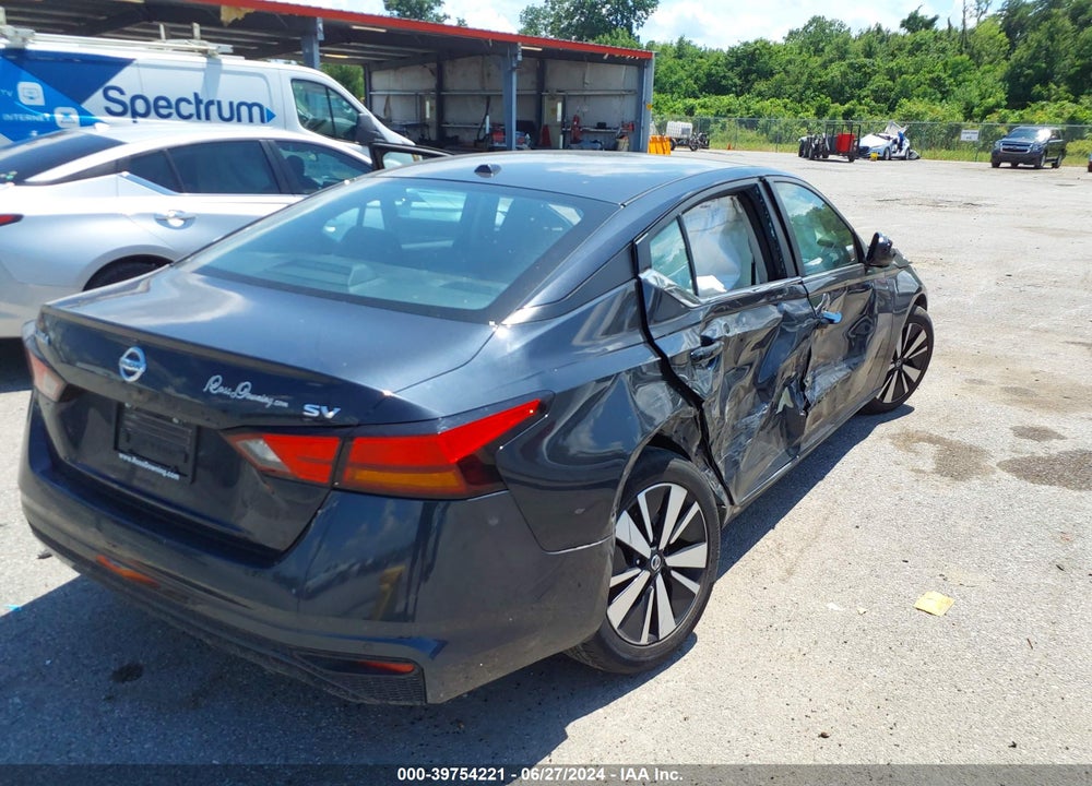2022 NISSAN ALTIMA SV FWD VIN: 1N4BL4DVXNN397374