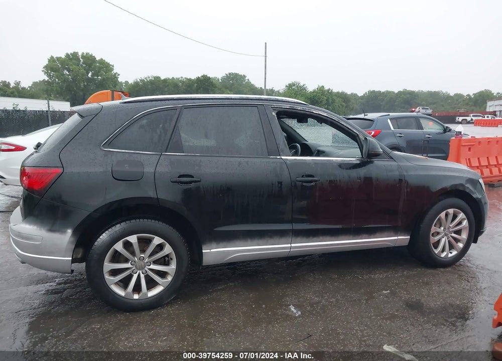 2013 AUDI Q5 2.0T PREMIUM VIN: WA1LFAFP7DA042164