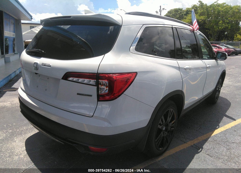 2022 HONDA PILOT VIN: 5FNYF5H25NB033668