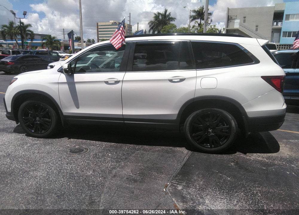 2022 HONDA PILOT VIN: 5FNYF5H25NB033668