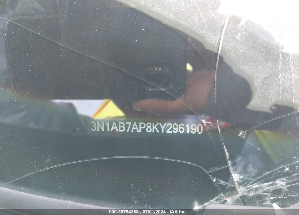 2019 NISSAN SENTRA VIN: 3N1AB7AP8KY296190