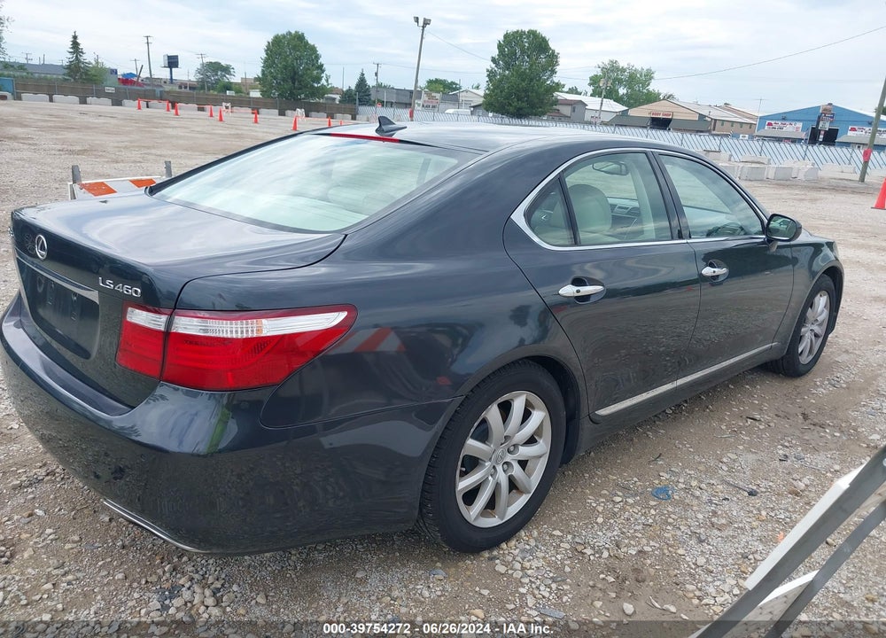 2008 LEXUS LS 460 VIN: JTHBL46F385072908