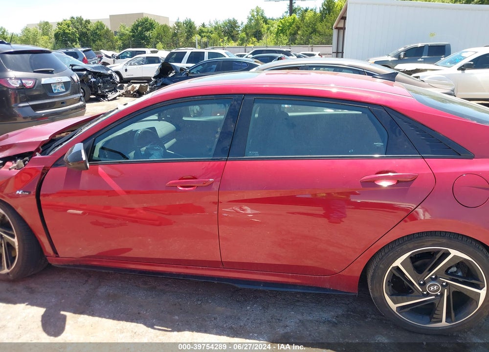 2023 HYUNDAI ELANTRA N LINE VIN: KMHLR4AF6PU603529