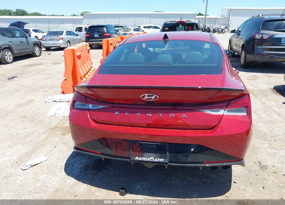 2023 HYUNDAI ELANTRA N LINE VIN: KMHLR4AF6PU603529