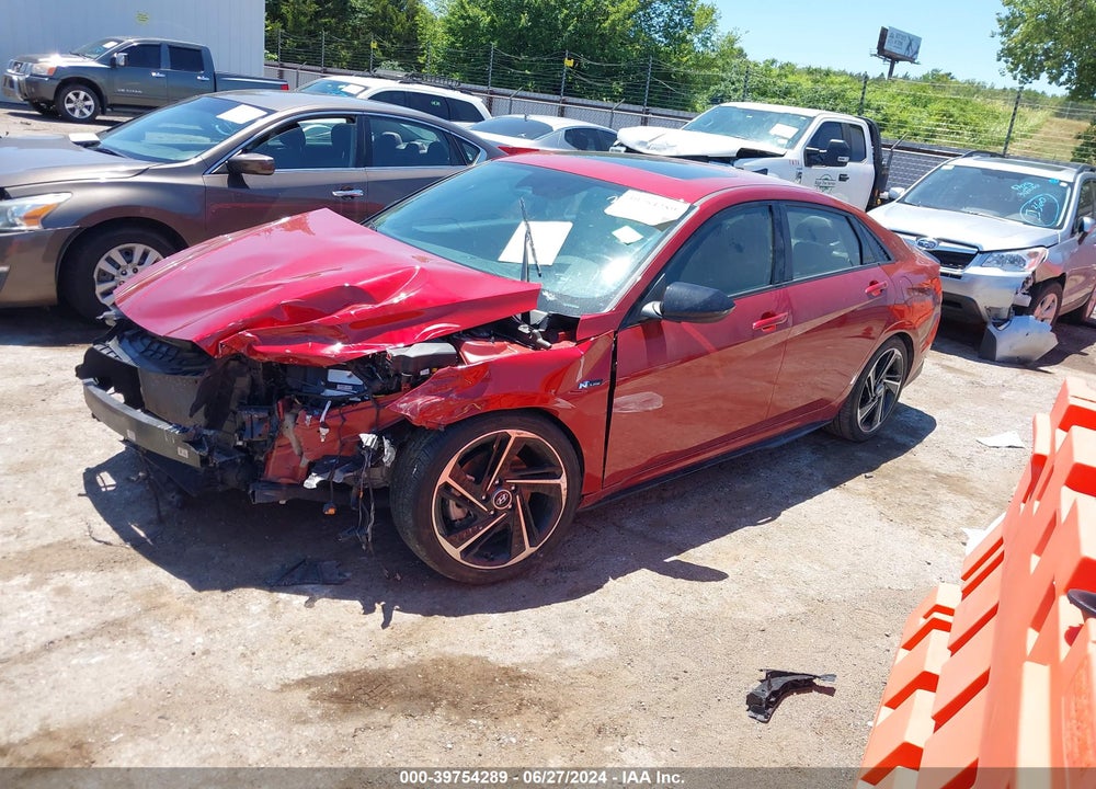 2023 HYUNDAI ELANTRA N LINE VIN: KMHLR4AF6PU603529
