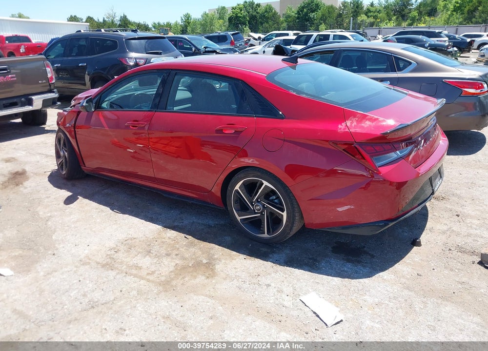 2023 HYUNDAI ELANTRA N LINE VIN: KMHLR4AF6PU603529