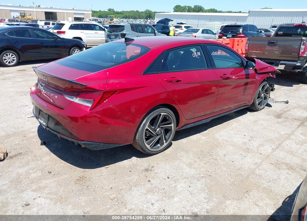 2023 HYUNDAI ELANTRA N LINE VIN: KMHLR4AF6PU603529