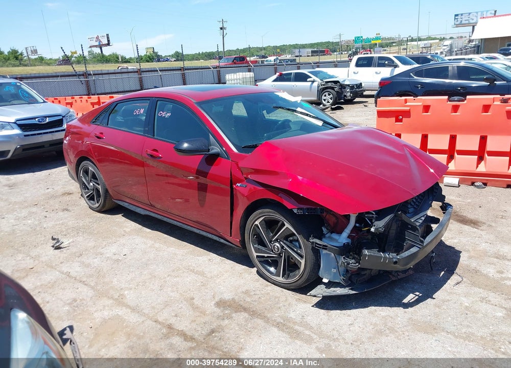 2023 HYUNDAI ELANTRA N LINE VIN: KMHLR4AF6PU603529