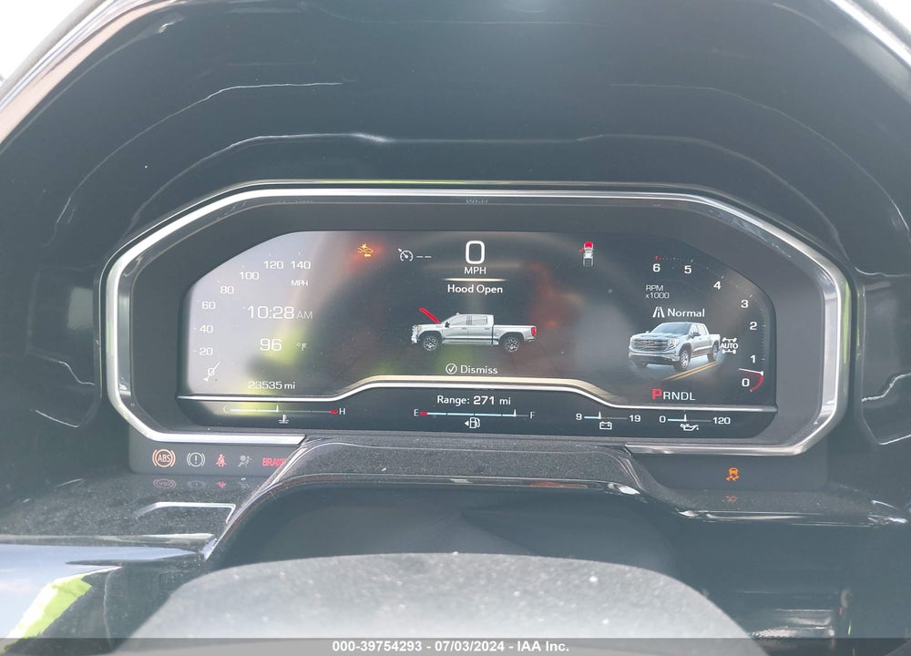 2023 GMC SIERRA 1500 SLE VIN: 1GTUUBED8PZ272590