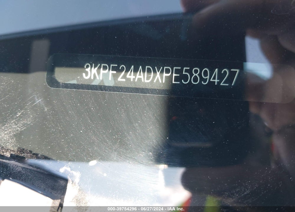 2023 KIA FORTE LXS VIN: 3KPF24ADXPE589427
