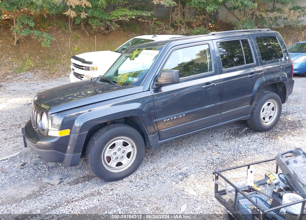 2014 JEEP PATRIOT SPORT VIN: 1C4NJRBB7ED809422