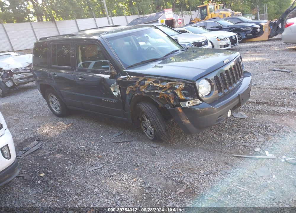 2014 JEEP PATRIOT SPORT VIN: 1C4NJRBB7ED809422