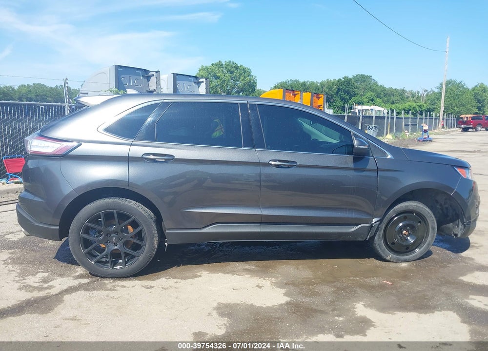 2015 FORD EDGE TITANIUM VIN: 2FMTK3K84FBB66942
