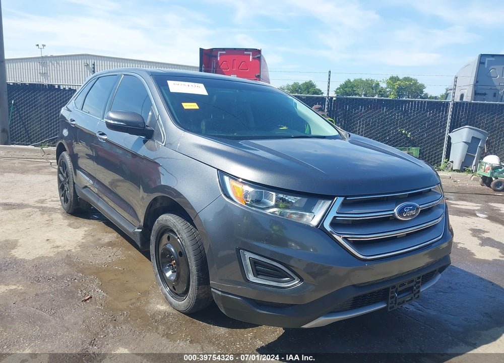 2015 FORD EDGE TITANIUM VIN: 2FMTK3K84FBB66942