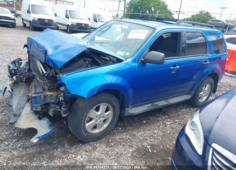 2012 FORD ESCAPE XLT VIN: 1FMCU9D78CKA93383