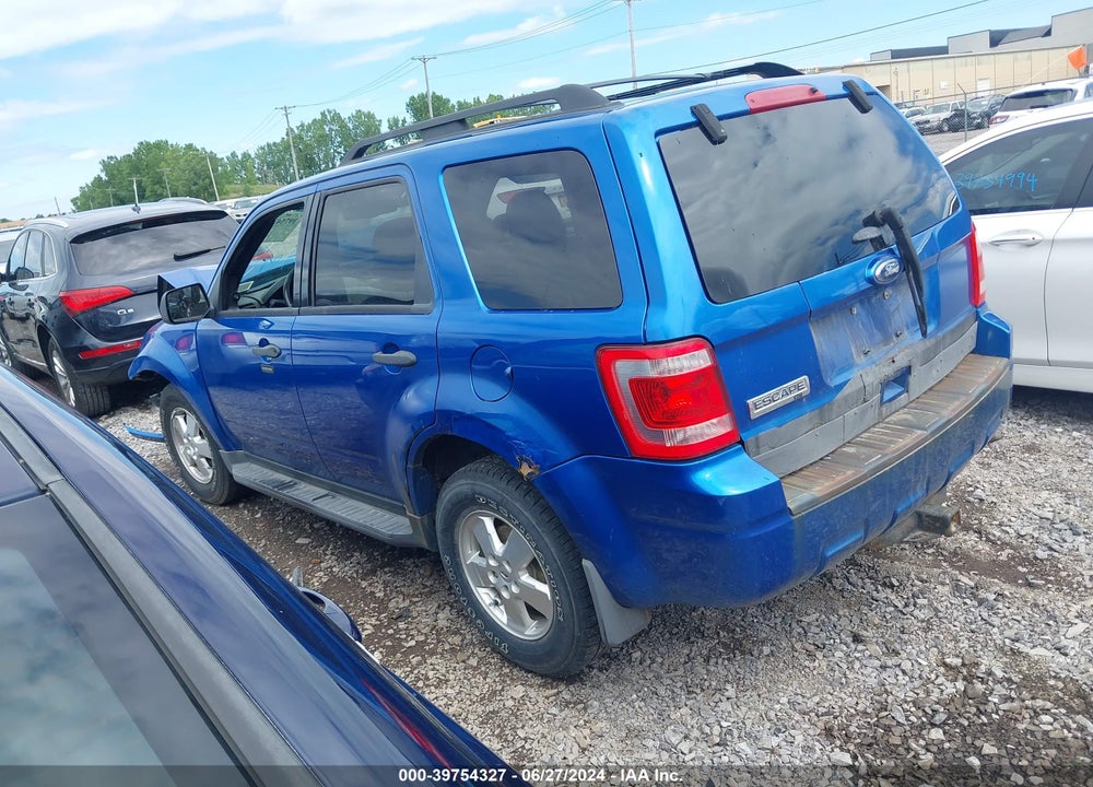 2012 FORD ESCAPE XLT VIN: 1FMCU9D78CKA93383