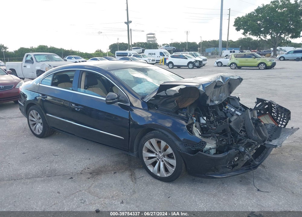 2012 VOLKSWAGEN CC SPORT VIN: WVWMP7AN3CE520569