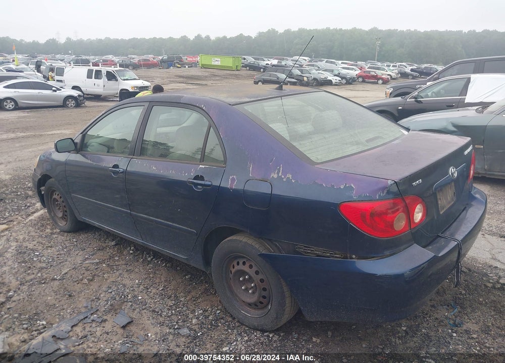 2005 TOYOTA COROLLA VIN: 2T1BR32E35C398696