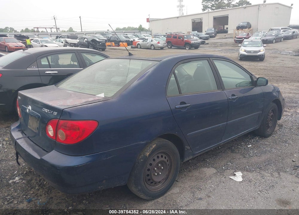 2005 TOYOTA COROLLA VIN: 2T1BR32E35C398696
