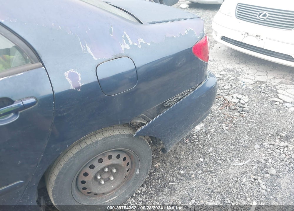 2005 TOYOTA COROLLA VIN: 2T1BR32E35C398696