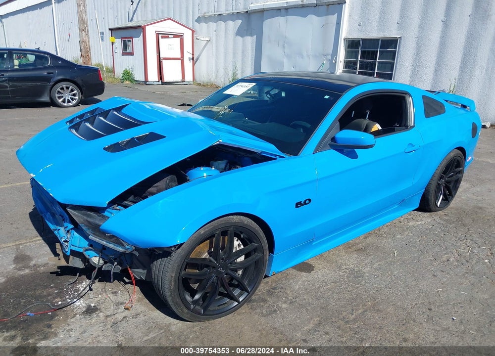 2014 FORD MUSTANG GT VIN: 1ZVBP8CF5E5252630