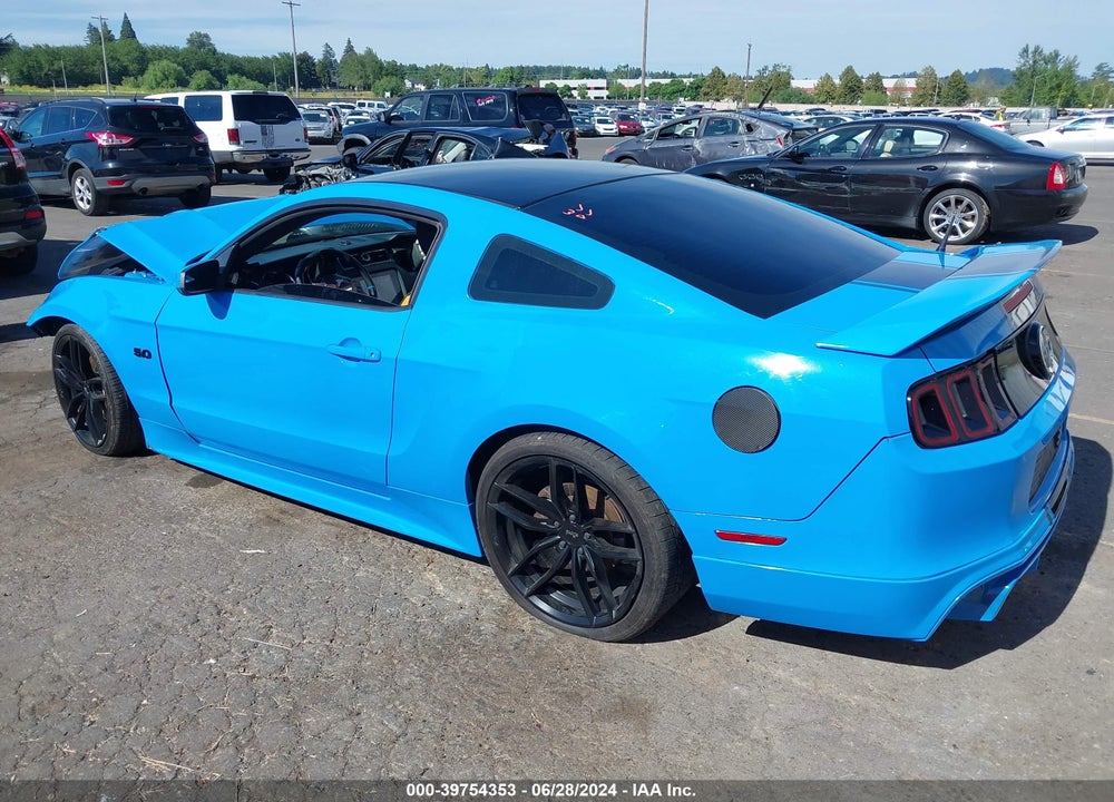 2014 FORD MUSTANG GT VIN: 1ZVBP8CF5E5252630