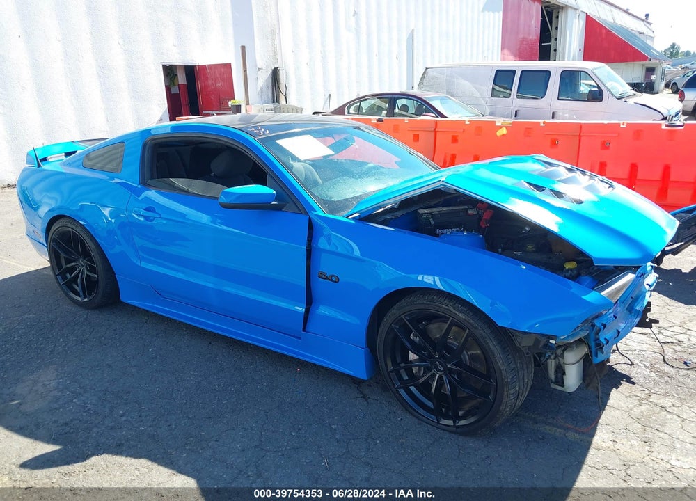 2014 FORD MUSTANG GT VIN: 1ZVBP8CF5E5252630