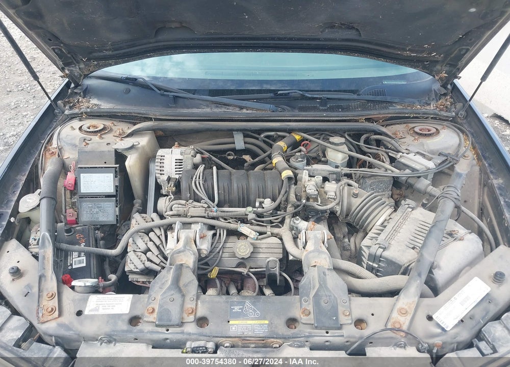 2002 CHEVROLET IMPALA LS VIN: 2G1WH55K729136783