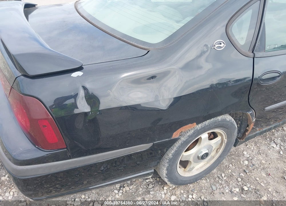2002 CHEVROLET IMPALA LS VIN: 2G1WH55K729136783