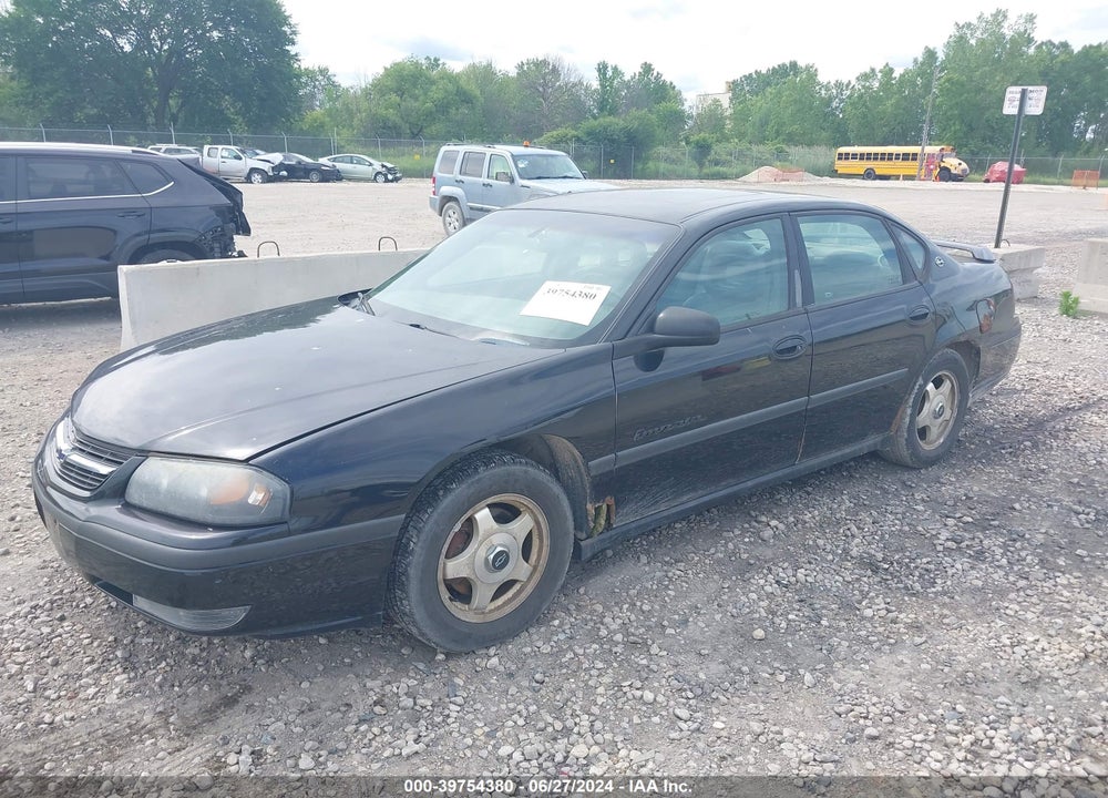 2002 CHEVROLET IMPALA LS VIN: 2G1WH55K729136783