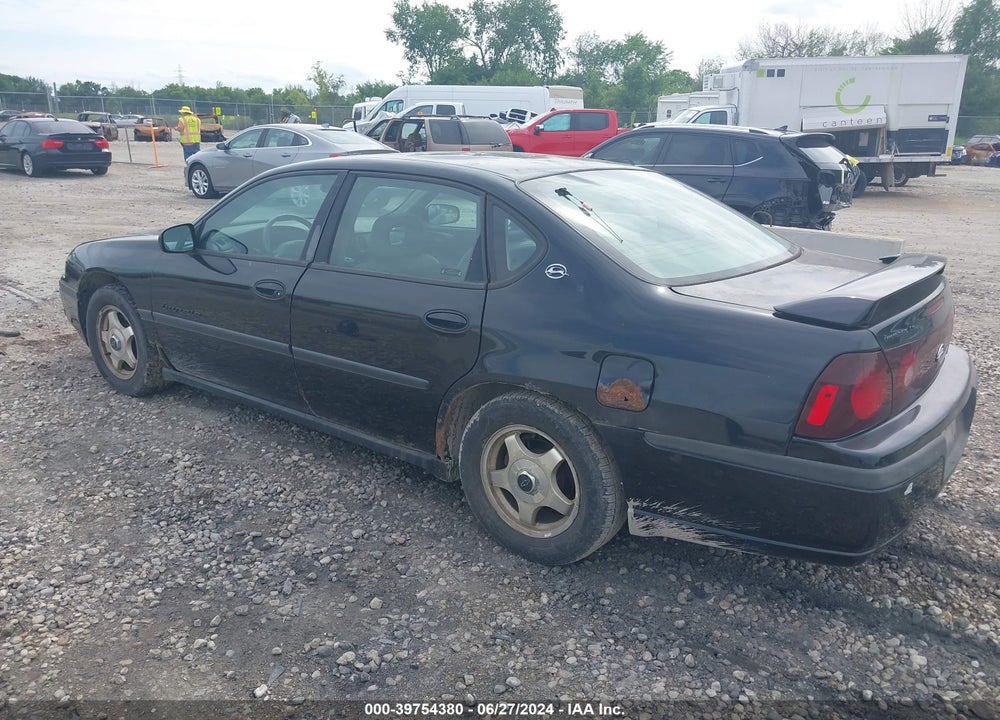 2002 CHEVROLET IMPALA LS VIN: 2G1WH55K729136783