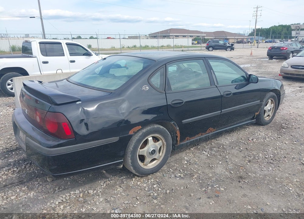 2002 CHEVROLET IMPALA LS VIN: 2G1WH55K729136783