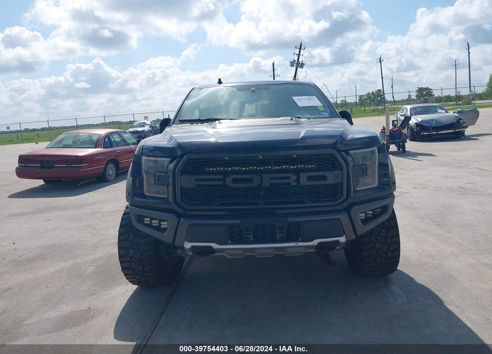2019 FORD F-150 RAPTOR VIN: 1FTFW1RG6KFA15360