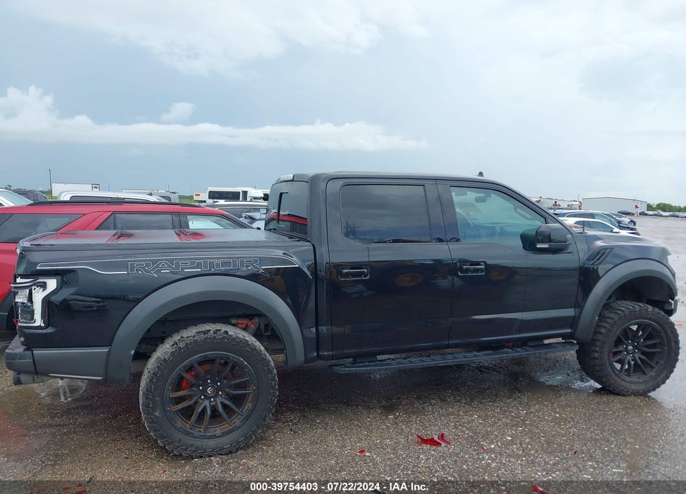 2019 FORD F-150 RAPTOR VIN: 1FTFW1RG6KFA15360