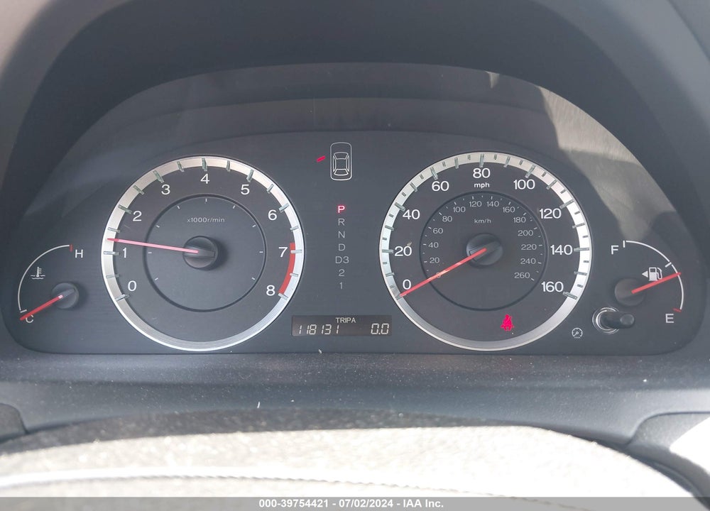 2009 HONDA ACCORD 2.4 LX VIN: 1HGCP263X9A086321