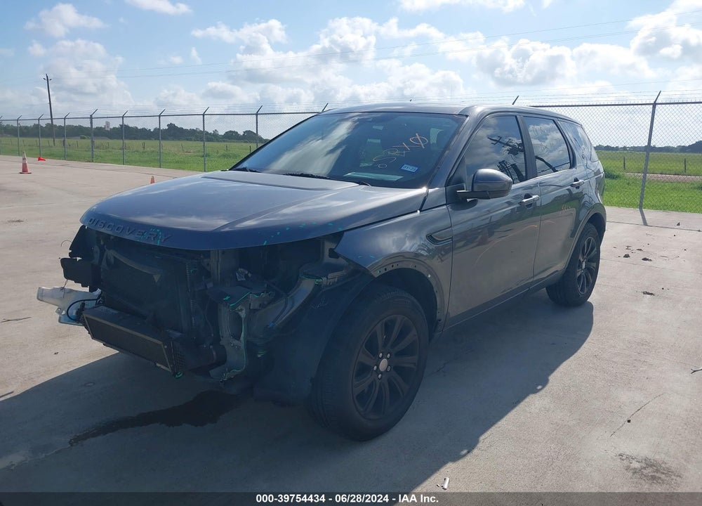 2016 LAND ROVER DISCOVERY SPORT SE VIN: SALCP2BG2GH594898