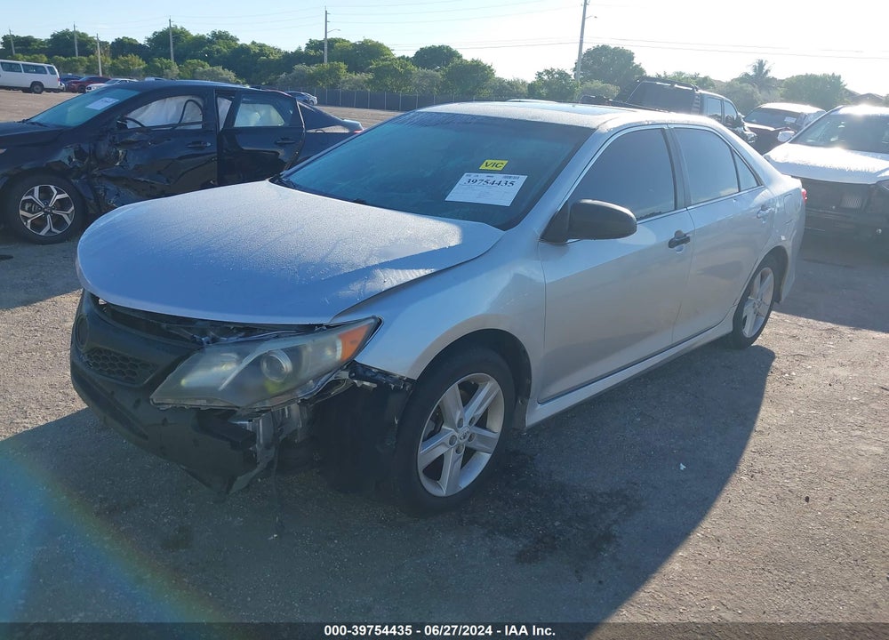 2012 TOYOTA CAMRY SE VIN: 4T1BF1FKXCU042285