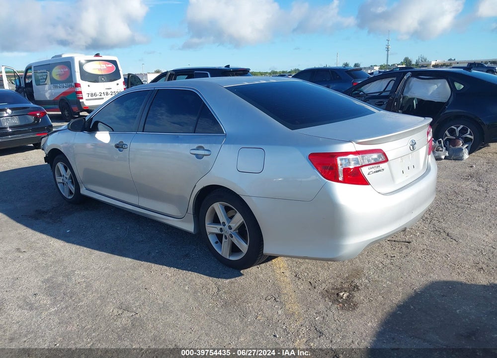 2012 TOYOTA CAMRY SE VIN: 4T1BF1FKXCU042285