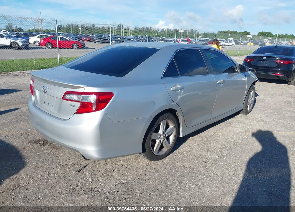 2012 TOYOTA CAMRY SE VIN: 4T1BF1FKXCU042285